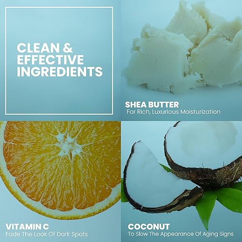 Miniatura 6 de Eva Naturals Exfoliante facial con vitamina C: limpia y limpia la cara, lavado exfoliante