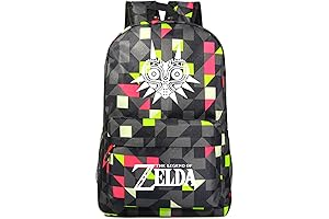 The Legend of Zelda Canvas Backpack: Durable Rucksack for Adventurous Boys