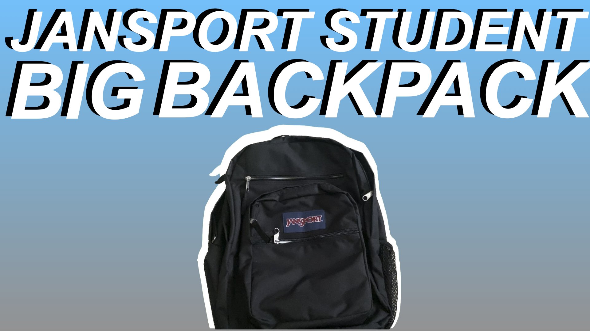 jansport backpack too big Watch Lots of space!! // Student on Amazon Live Fishing Tackle Box Diy Nymph Type_Bead Head The JanSport Big Plans Model:100HG 7.4:1 - Right Handed