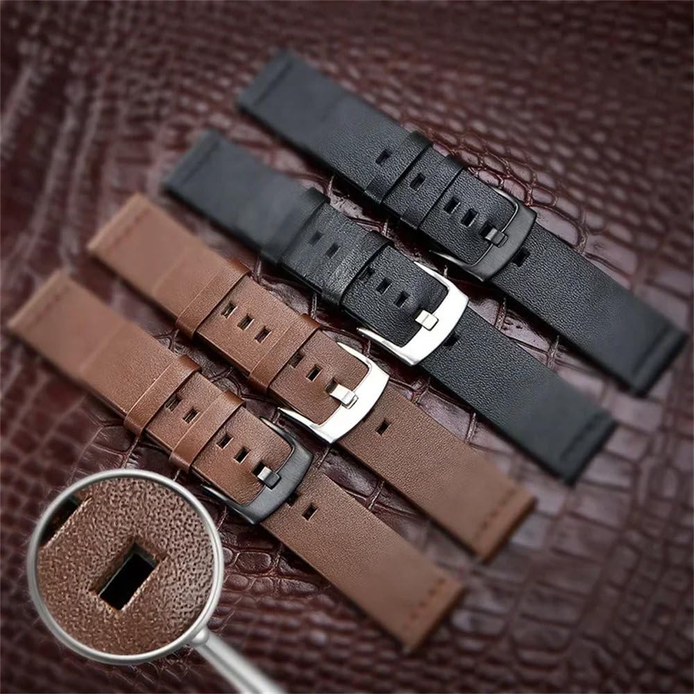 Correa de cuero auténtico, Correa de cuero for reloj Accesorios for