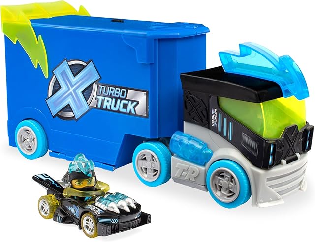 T-RACERS Turbo Truck  X-Racer truck with 1 exclusive X-Racer driver and 1 exclusive X-Racer