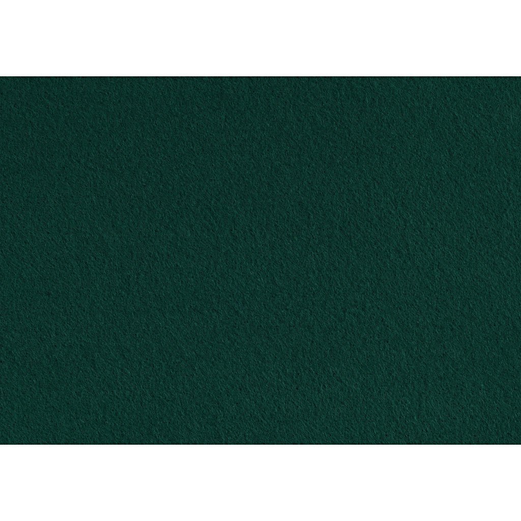 Creativ Company 10-Piece Craft Felt, Dark Green