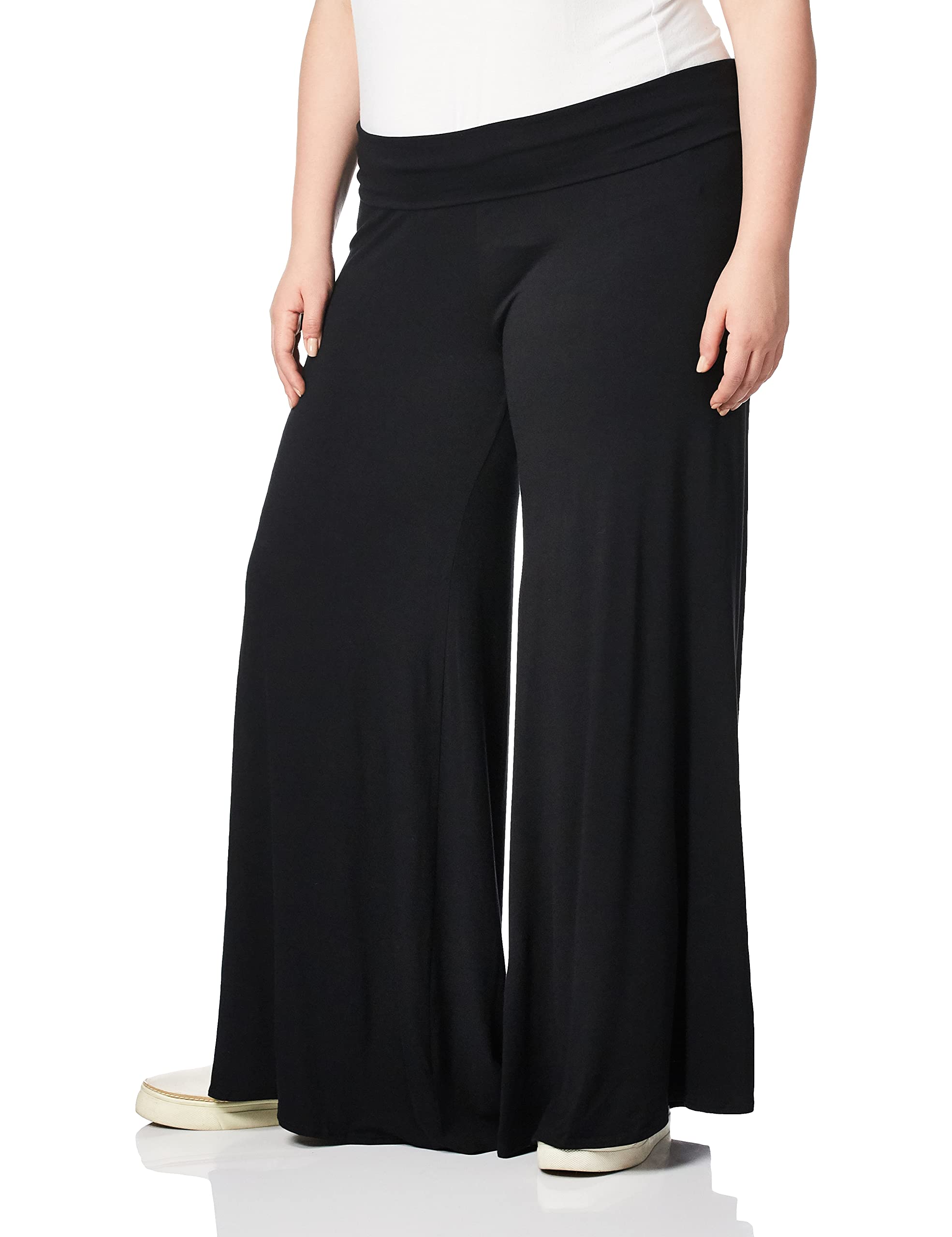 Star Vixen Womens Plus-Size Wide-Leg Palazzo Pant