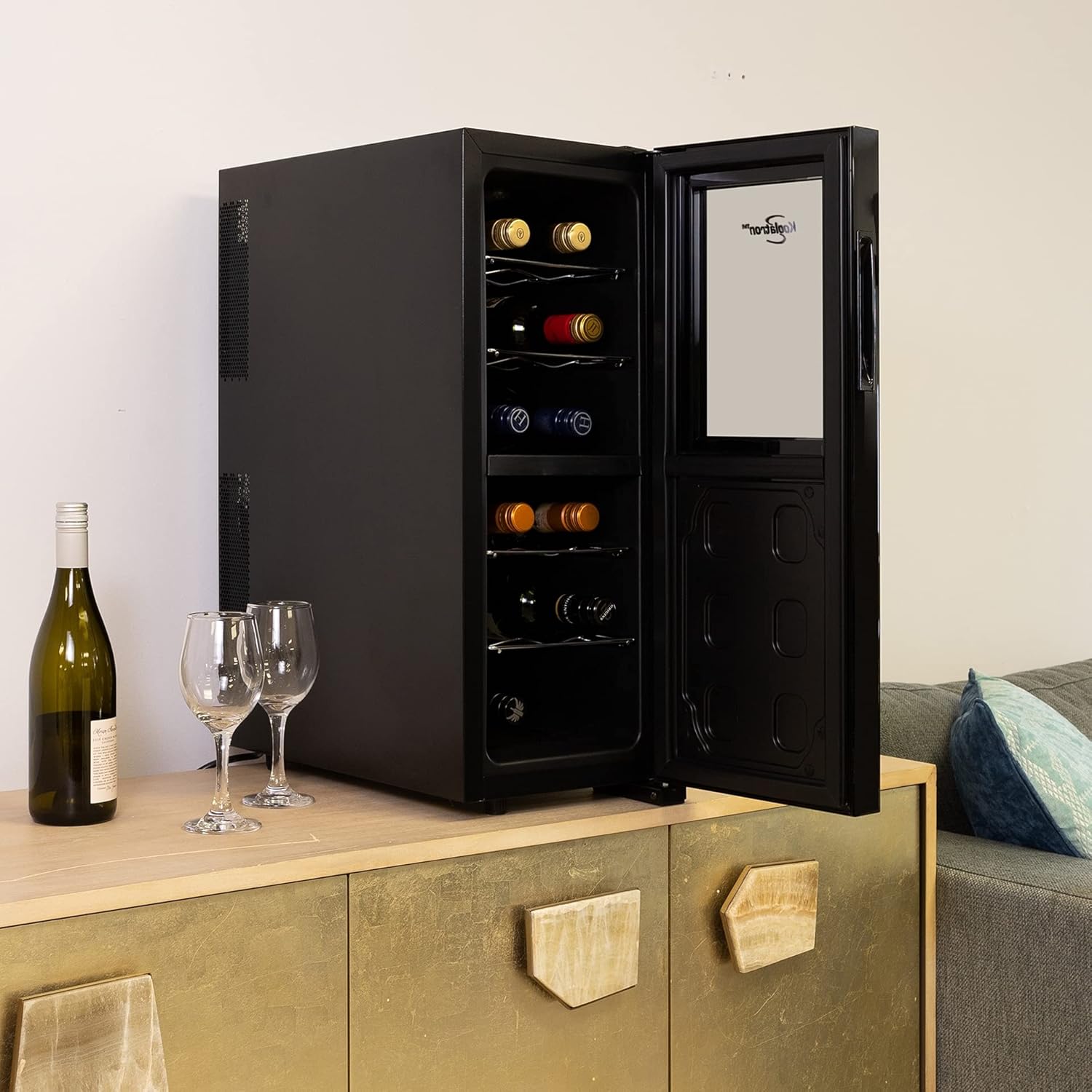 Koolatron Thermoelectric Temperature Controls Wine Removable
