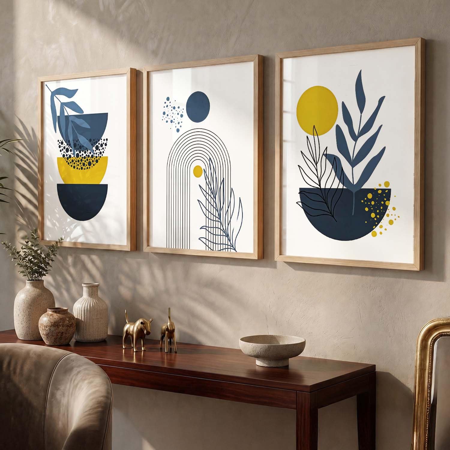 Bohemian Art Prints - 3 Maximalist Frames -24 Bohemian Art Prints - 3 Maximalist Frames -24