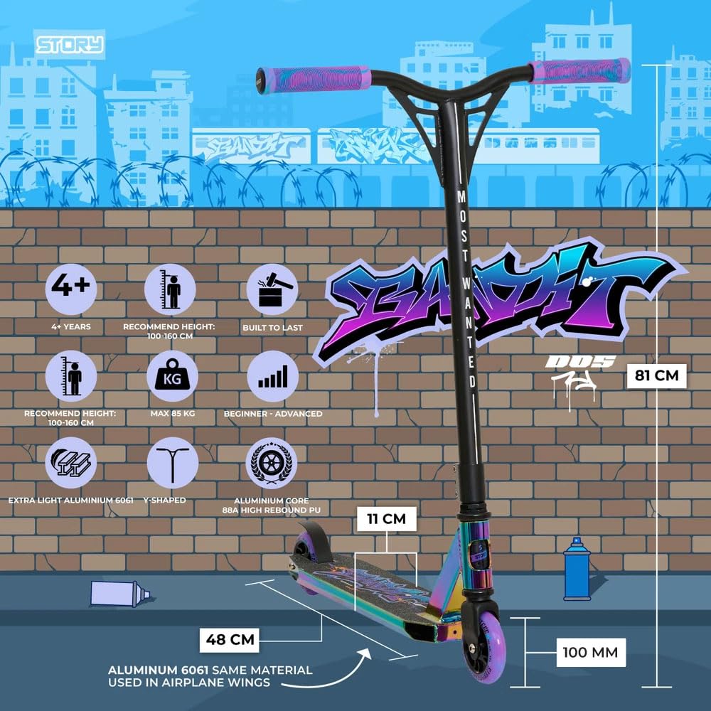 Story Bandit Dos Freestyle Patinete