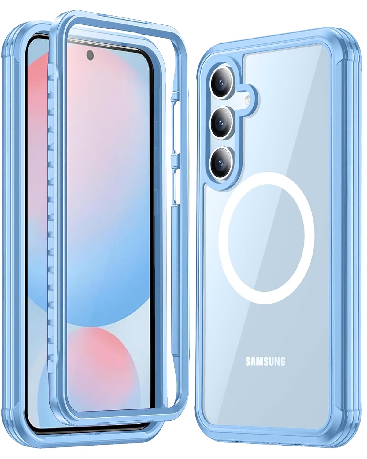 Amazon.co.jp: Miimall 対応 Galaxy S24 FE ケース 強化ガラス