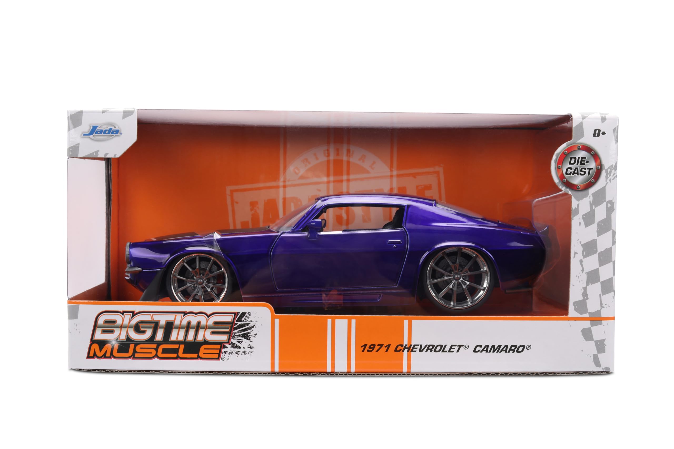 Jada Toys Bigtime Muscle 1:24 1971 Chevy Camaro Z28 Die-cast Car