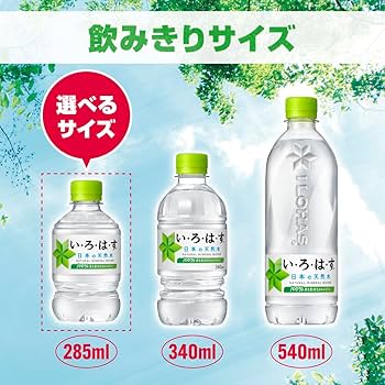 Amazon.co.jp: I LOHAS(い・ろ・は・す) 天然水 285mlPET×24本 : 食品