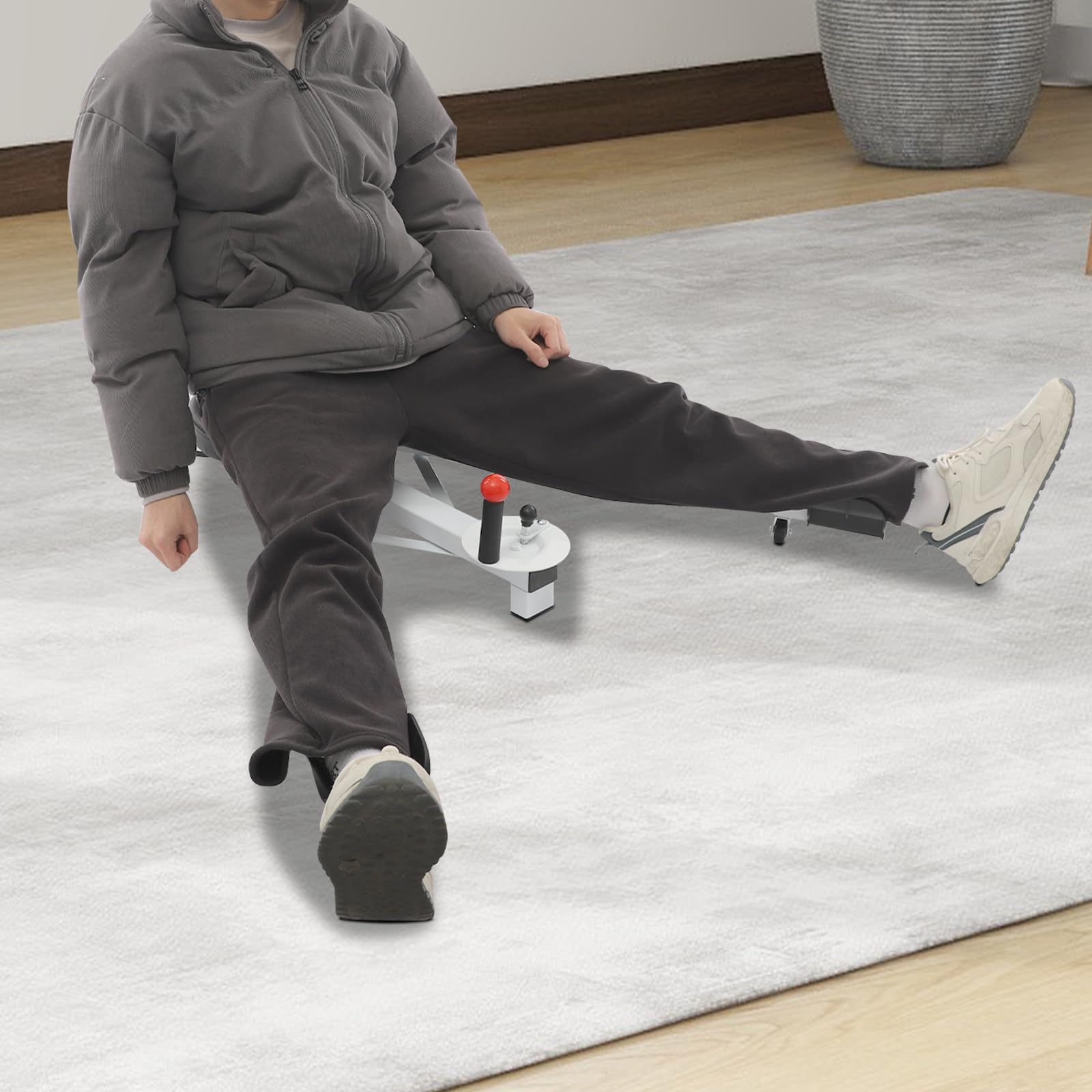 Attrezzatura di stretching Gambe Pieghevole Tavolo Inversione Bodybuilding Addominali, Angolo Lunghezza Telescopica Spagatiner, Panca Fitness Lombare Divaricatore per Gambe, per Palestra Rilassamento