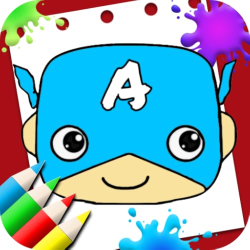 Amazing Coloring Book By Numbers For Kids And Toddlers Themed Hero