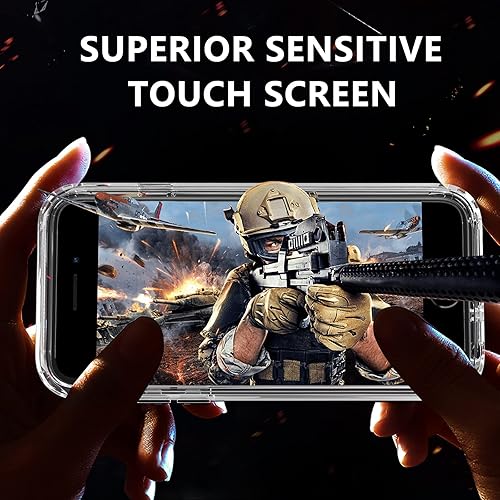 Miniatura 6 de BESINPO Funda para iPhone SE 2022 (SE 3 generación), iPhone SE 3SE 202087, 360 protector de pantalla integrado de cuerpo completo resistente a