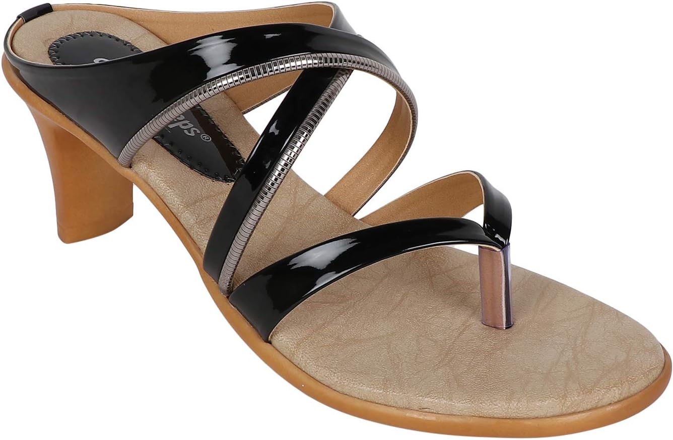 Adjoin StepsWomen's Patent Leather Casual Heels (w154)