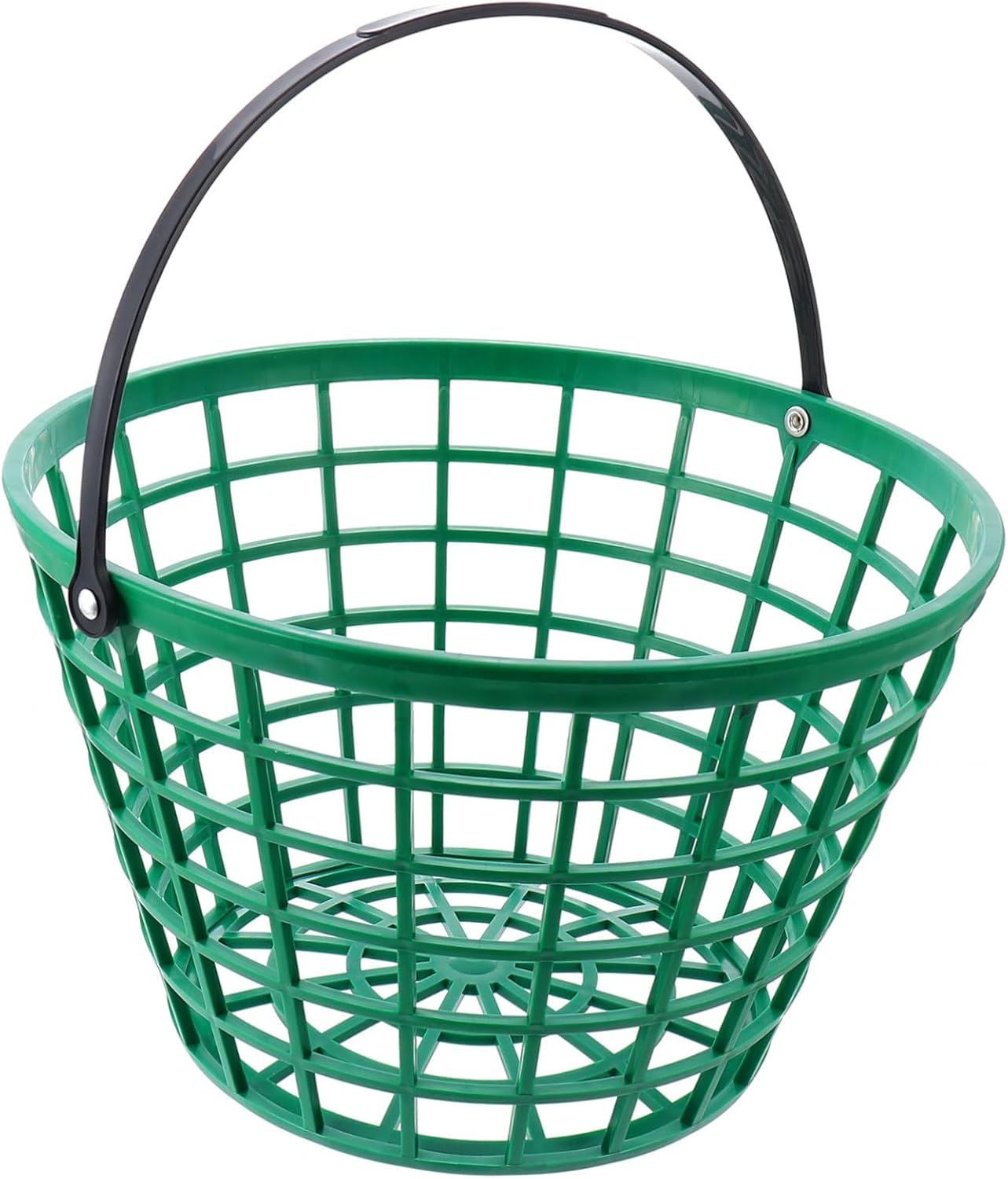 1Pc Nylon Golf Ball Storage Bucket Capacity Outdoor Ball Container with Handle Lightweight and Durable for Easy Carrying and Organizing Golf Balls