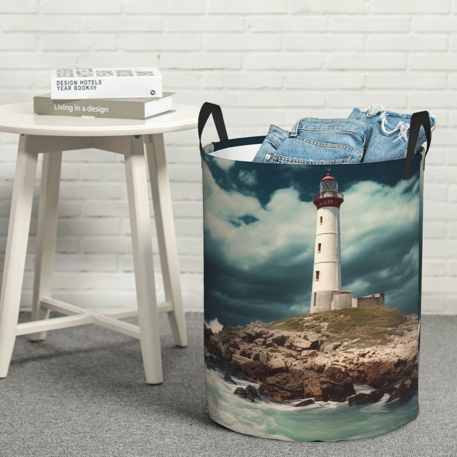 Panier à linge Lighthouse M pliable et imperméable pour vêtements