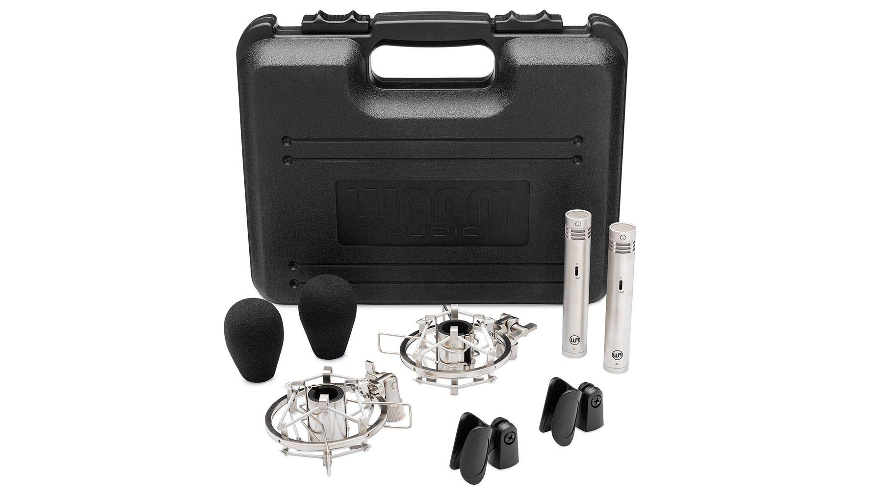 Warm Audio WA-84-C-N Stereo Set – 2 Kondensator-Mikrofone (Nickel) Für Studio & Aufnahmen
