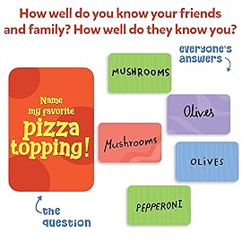 Skillmatics Who Knows You Best? Hilarious Family Card Game for Christmas, Game Nights & Parties for Kids, Teens & Adults, Stocking Stuffers, Gifts for Ages 8, 9, 10 and Up, 2025 Edition