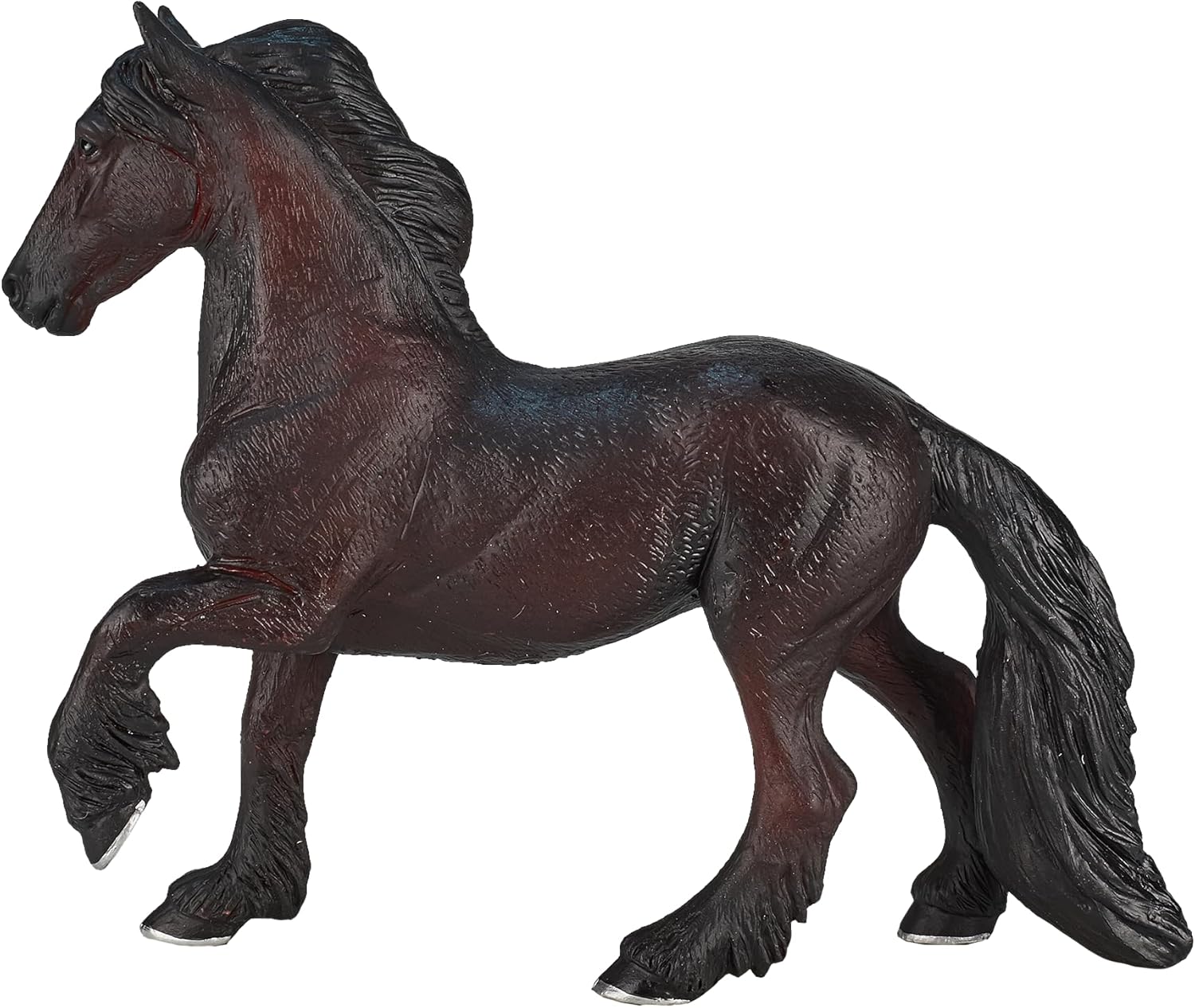 MOJO Friesian Mare Realistic Domesticated Horse Toy Replica Hand Painted Figurine