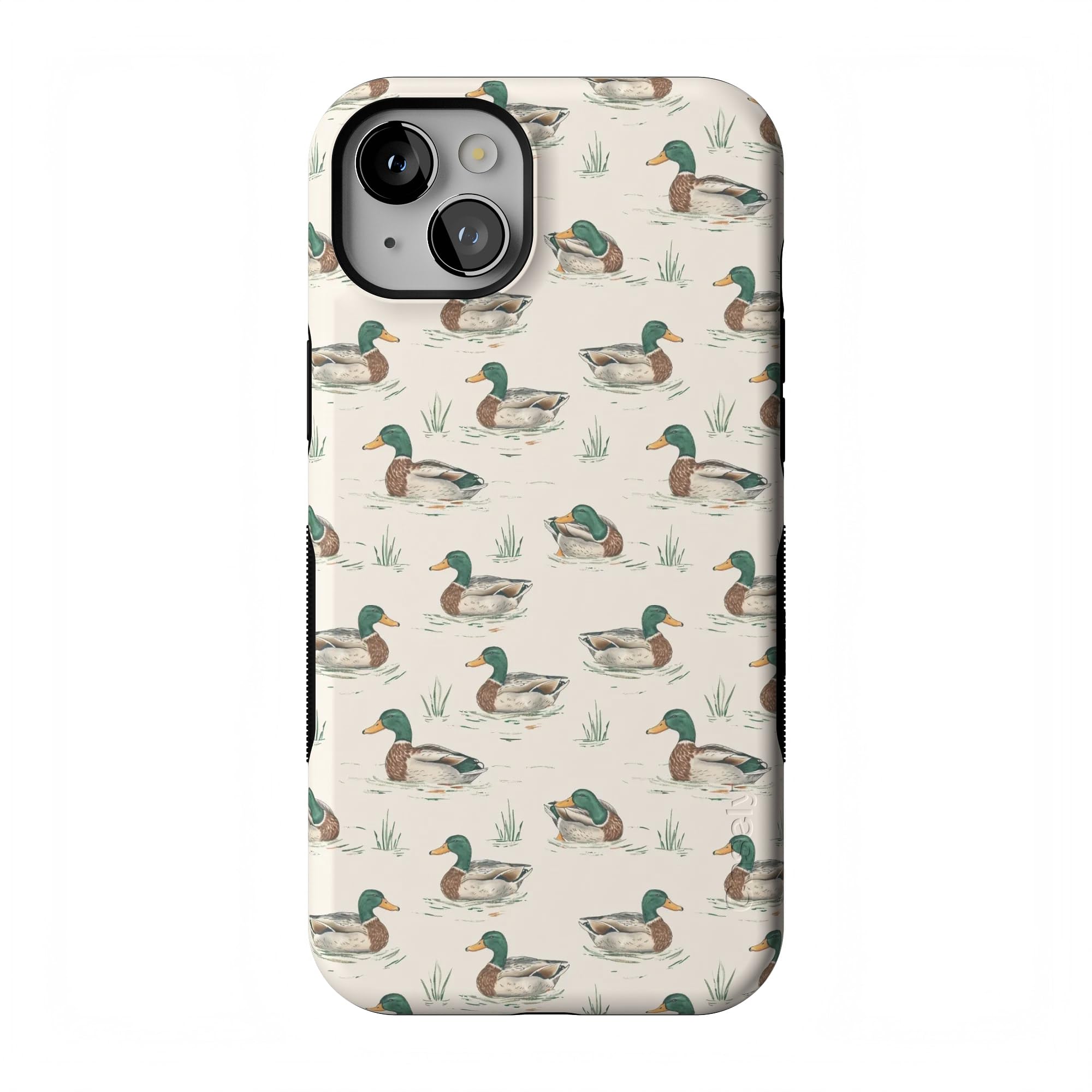 Casely iPhone 14 Plus Case Mallard Co The Boyfriend Collection Bold Protective Design Compatible with MagSafe
