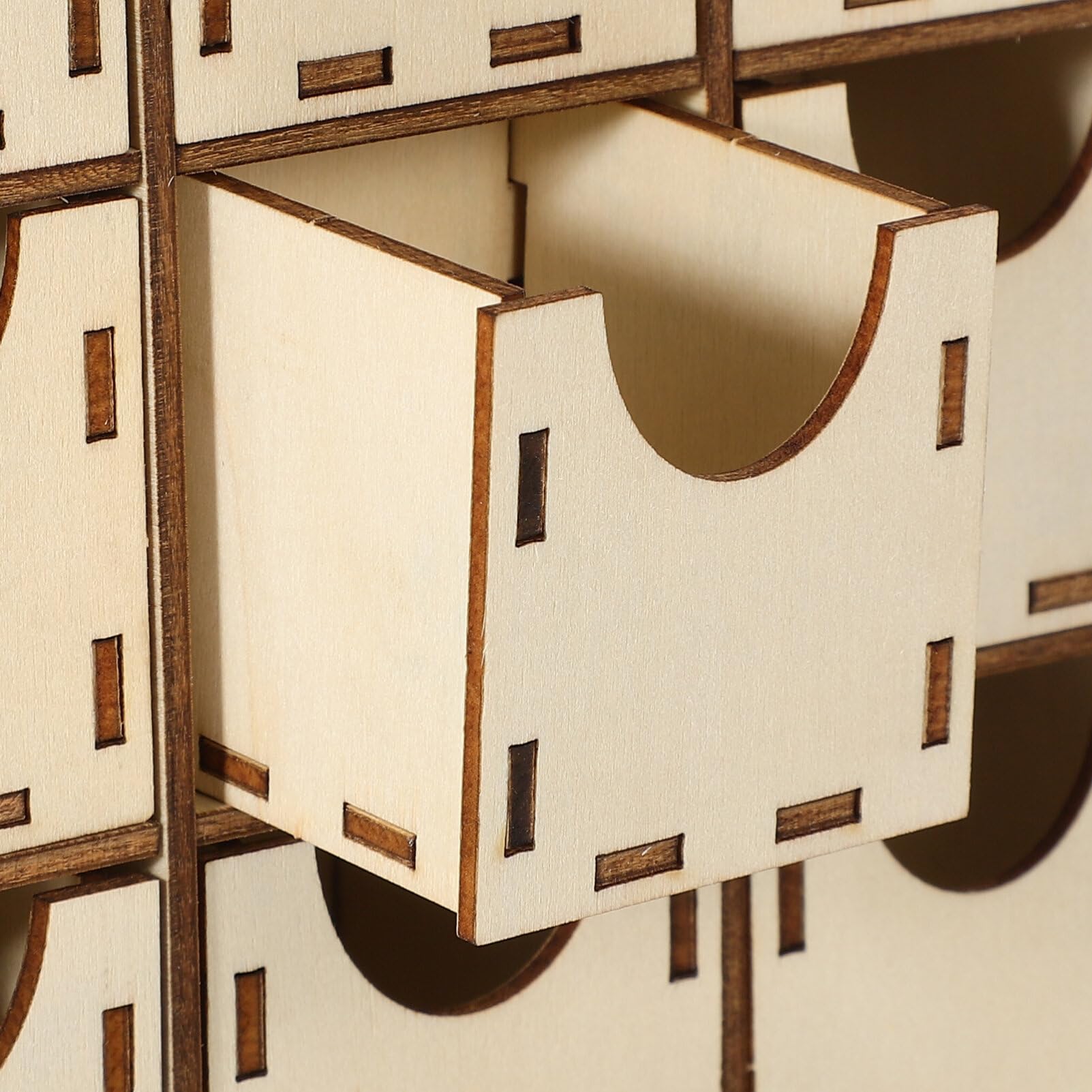 ABOOFAN Calendrier en Bois pour Ramadan avec Décoration de Table pour Aïd Moubarak