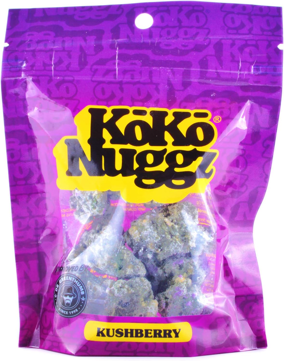 Cali Sweets KoKo Nuggz Kush Berry Flavoured Chocolate 1oz Bag