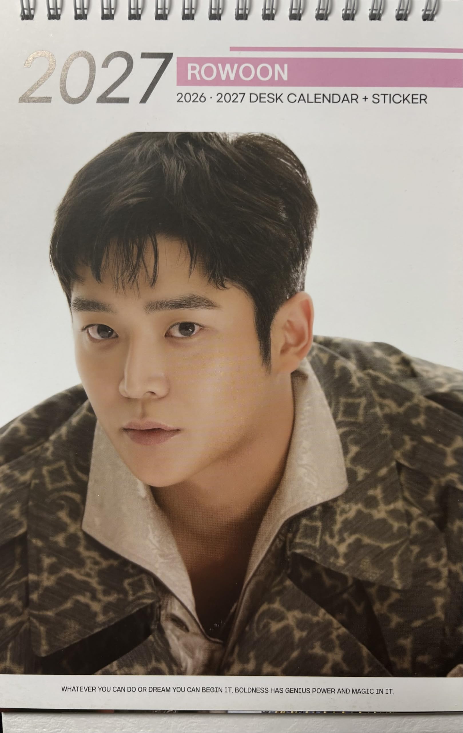 Amazon.co.jp: ロウン グッズ 2026年-2027年 2年分 卓上カレンダー