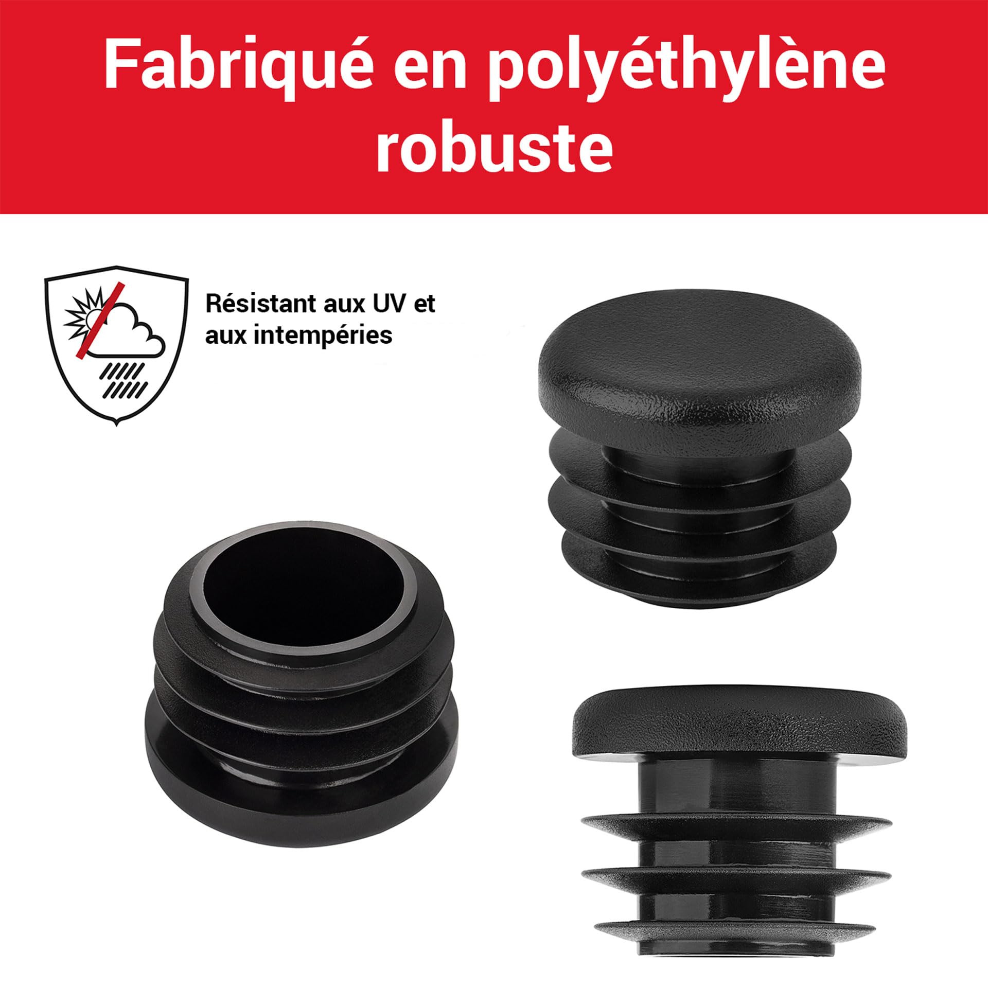 Ronde Pijp Binnenplug 25mm Buis Eindkap for Tafel Stoel Been Stofkap Protector Pads Stelpoten Meubelaccessoires (Color : 10mm, Size : 10pcs