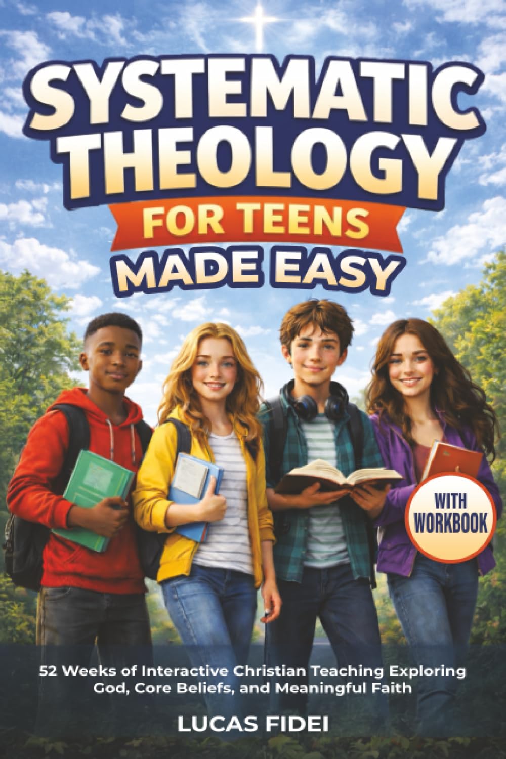 Systematic Theology for Teens Made Easy: 52 Weeks of Interactive Christian Teaching Exploring God, Core Beliefs, and Meaningful Faith – With Workbook