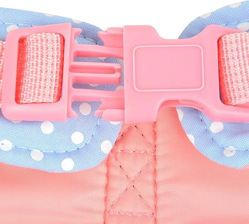 Miniatura 5 de Zunea Arnés sin tirones para perro y niña, a prueba de escapes, chaleco de gato y gatito, juego de correa con forro de algodón suave acolchado