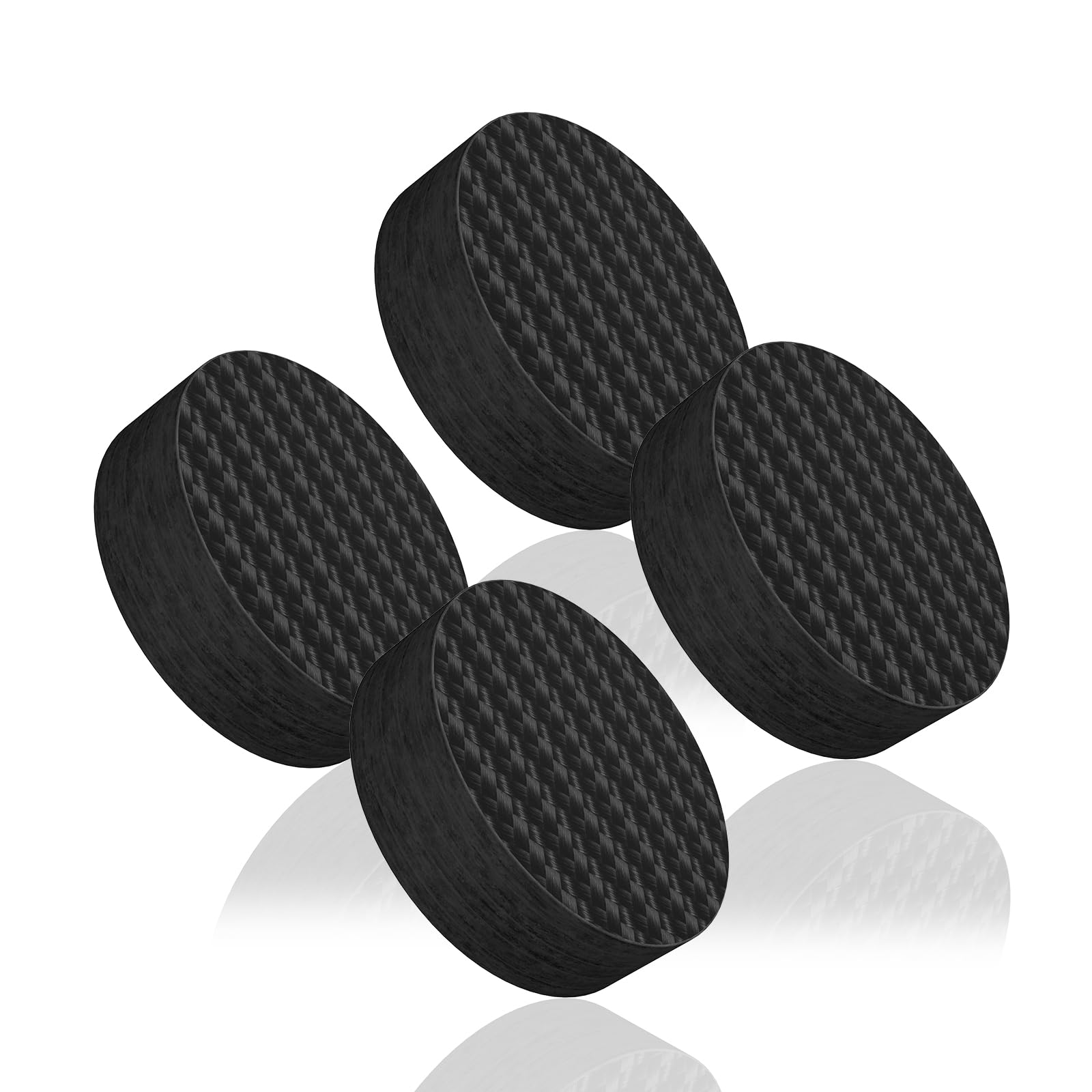 Tertullus 4 stuks luidspreker demper mat luidspreker absorberende voeten luidsprekers voeten trillingsdemper 40 mm × 20 mm