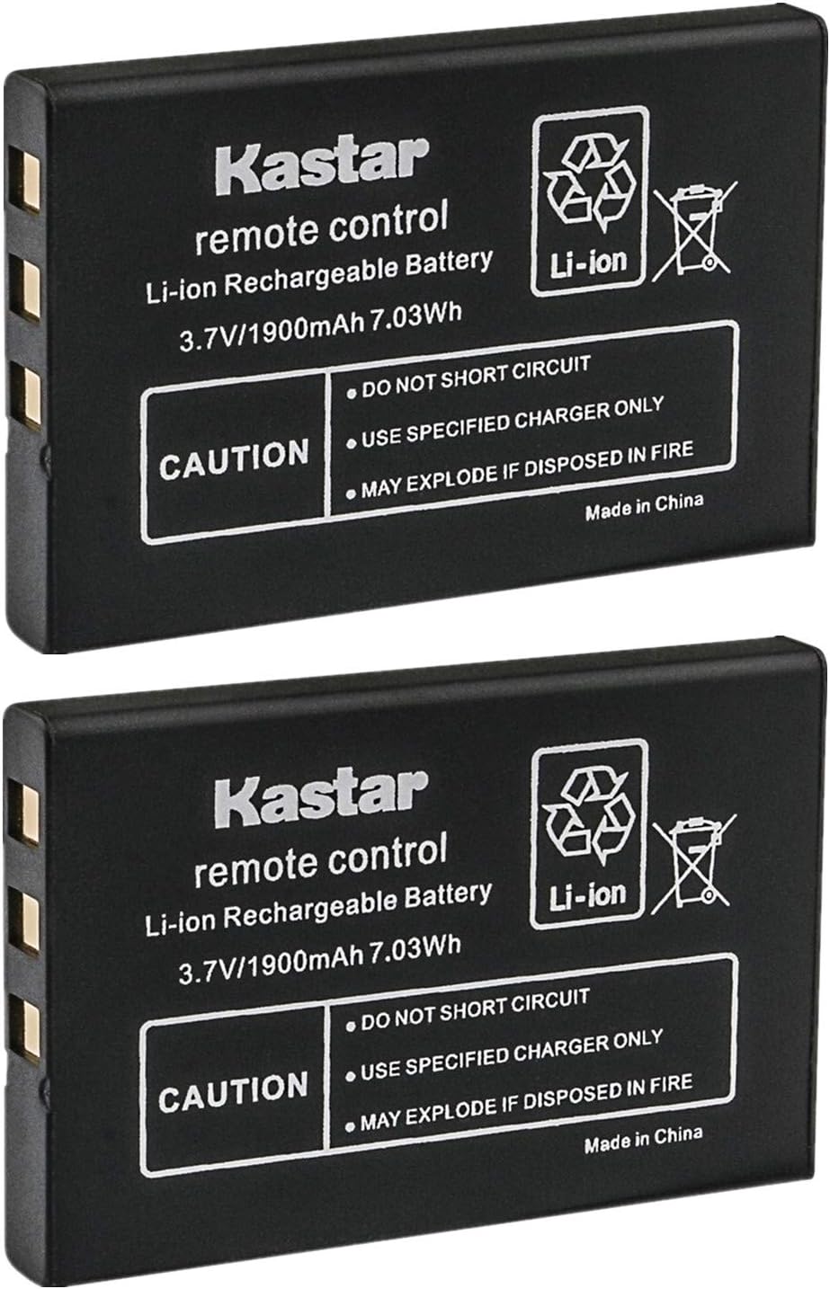 Kastar Battery 2 Pack Replacement for URC 11N09T NC0910 RLI-007-1 LIT0404, MX 810 MX-810, MX 880 MX-880, MX 890 MX-890, MX 950 MX-950, MX 980 MX-980, MX-990, MX-1200, X-8 Universal Remote Controls