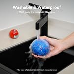 Cheerble Jouets de chien interactifs intelligents, boule bâclée AIR Neo, Jeu de chiots battements de coeur, Déplacement automatique, Buncing & Roulement, 3 Modes, matériel E-TPU, IPX7 Waterproof, Pet Anxiety Relief, pour les petits à grands chiens