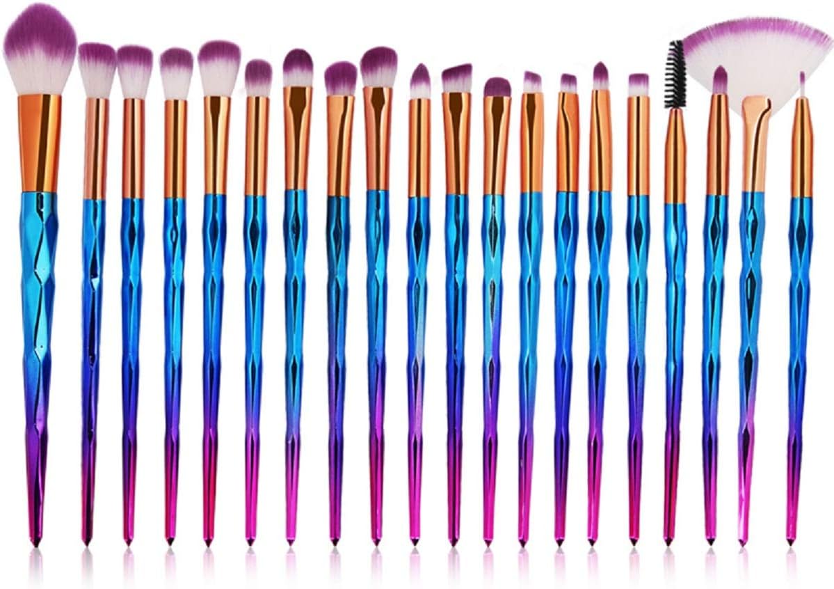 HeatigoMakeup Brush Set for Foundation, Concealer, Blush, Lip Make Up, Blending Brush and Eye Brush Set