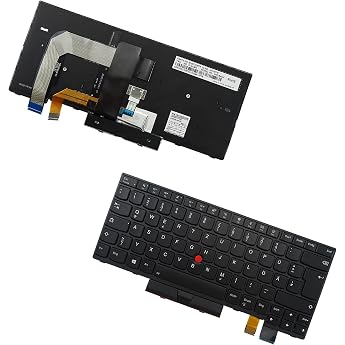Replacement Backlit Keyboard for Lenovo Thinkpad T470 T480 A475 A485 German