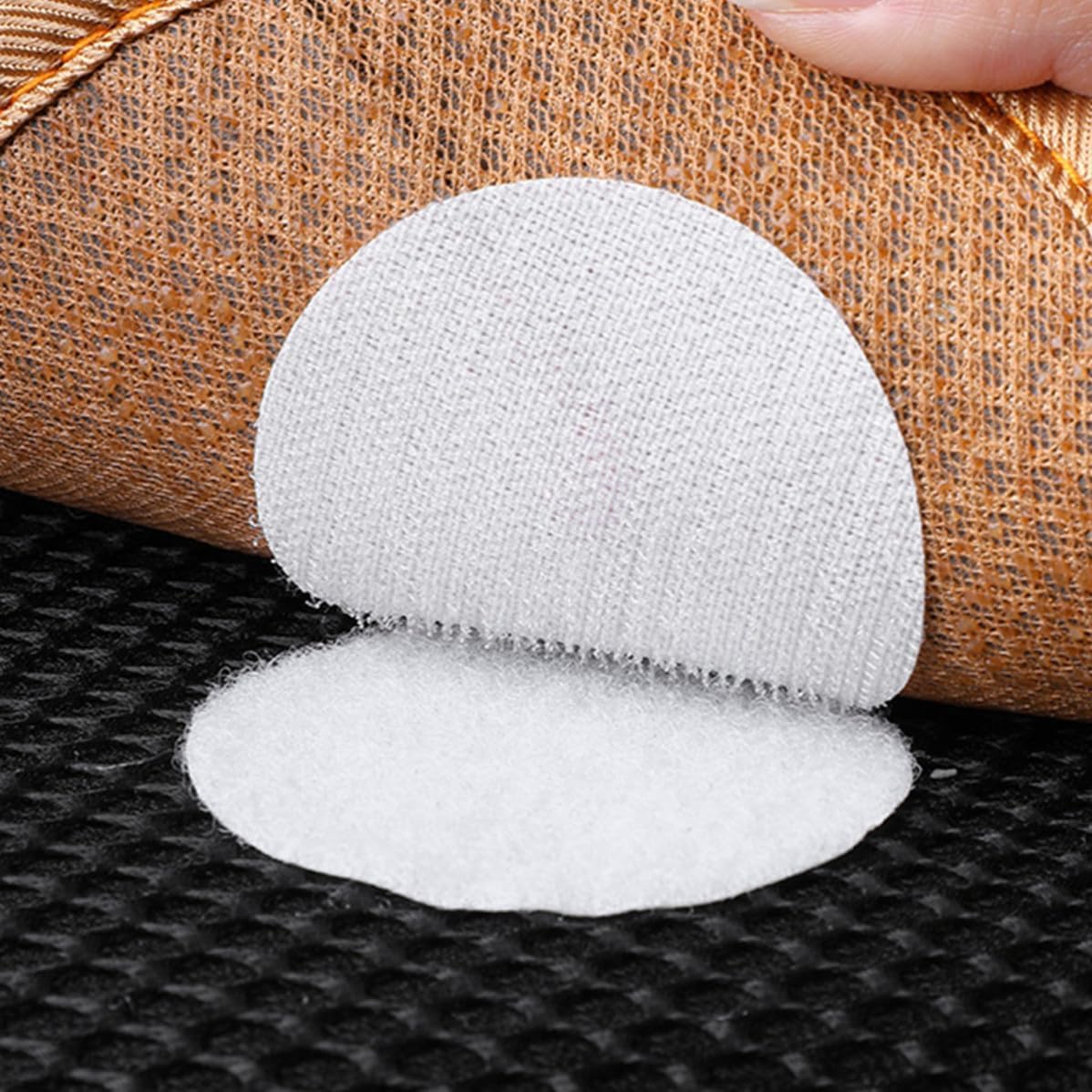FRCOLOR Double-Sided Adhesive Securely Hold Sheets in Place Bed Sheet Fastener Set 40pcs with Nylon Anti-Skid Cushion Buckle and Sofa for Bedroom, Sofa, and Quilt