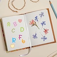 Vista 3 de 5400 calcomanías de letras, 60 hojas de calcomanías del alfabeto, vinilo de 0.5 pulgadas, autoadhesivas, varios colores, números de buzón