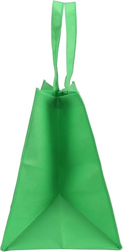 Miniatura 6 de Tosnail Paquete de 12 bolsas de compras reutilizables para comestibles, grandes bolsas plegables a granel, bolsas de tela con asa larga para compras