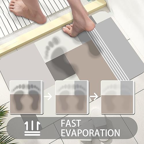 Miniatura 6 de Tapete para puerta de interior, ultra delgado, tapete de puerta de 110 pulgadas delgado para entrada interior, antideslizante, absorbente, tapete de