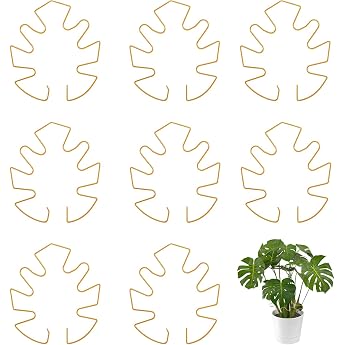 Plant Support 8 Pieces Plant Holder Set Plants Trellis Indoor Plants Metal Shrub Holder Plant Support for Indoor Plants Outdoor