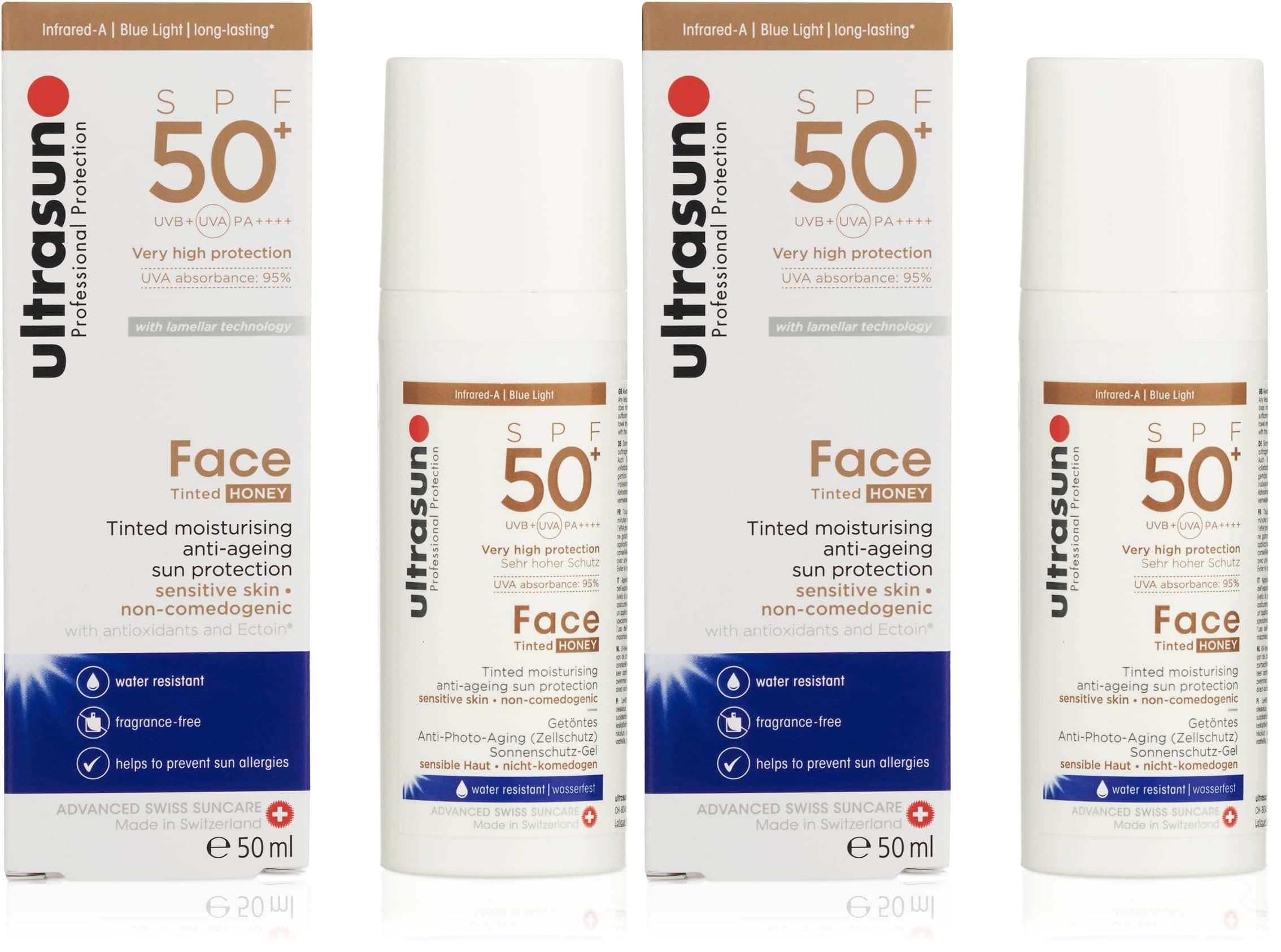 Ultrasun Face Tinted SPF50+ Honey