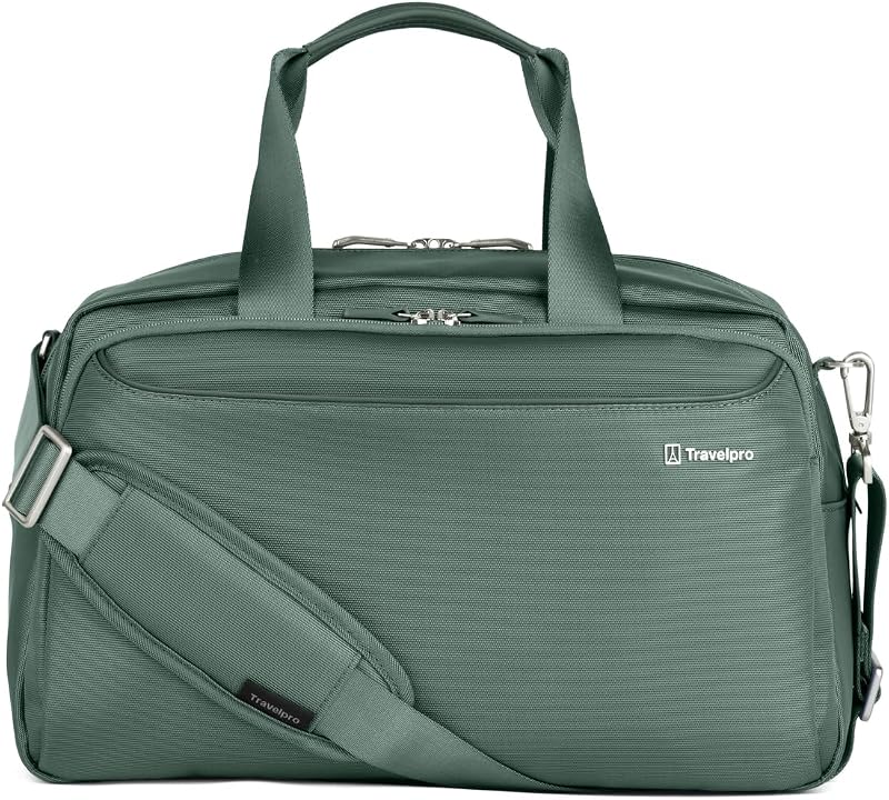 Bolsa de viaje Versapack+ para debajo del asiento, verde | Diseño ligero y compacto, tamaño personal, apta para equipaje de mano con múltiples bolsillos organizados