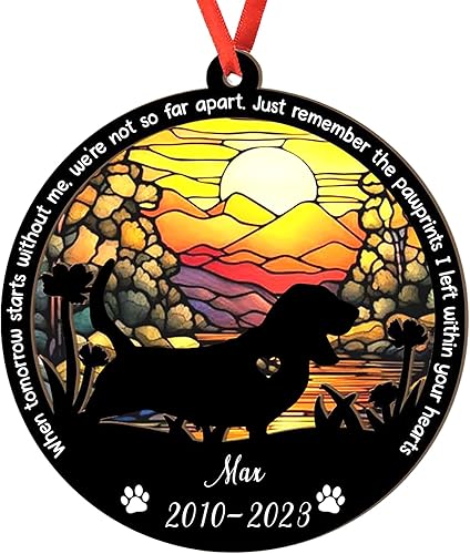 Miniatura 82 de Adorno personalizado para atrapasoles Bichon Frise, Bichon Frise Sun Catcher Adorno de Navidad – Regalo para perro amante, Bichon Frise 3D 2 capas