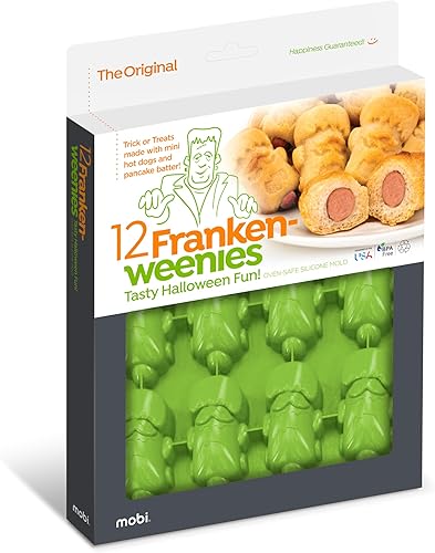 MOBI "The Original"-Franken-Weenie-"Pigs in a Blanket" Snack con un toque, silicona