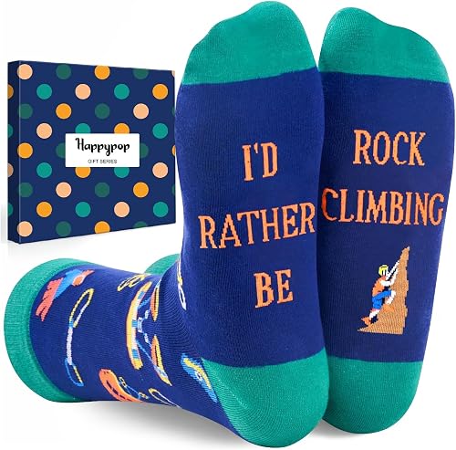 HAPPYPOP Rock Climbing Socks: A Fun Stocking Stuffer for Outdoor Enthusiasts