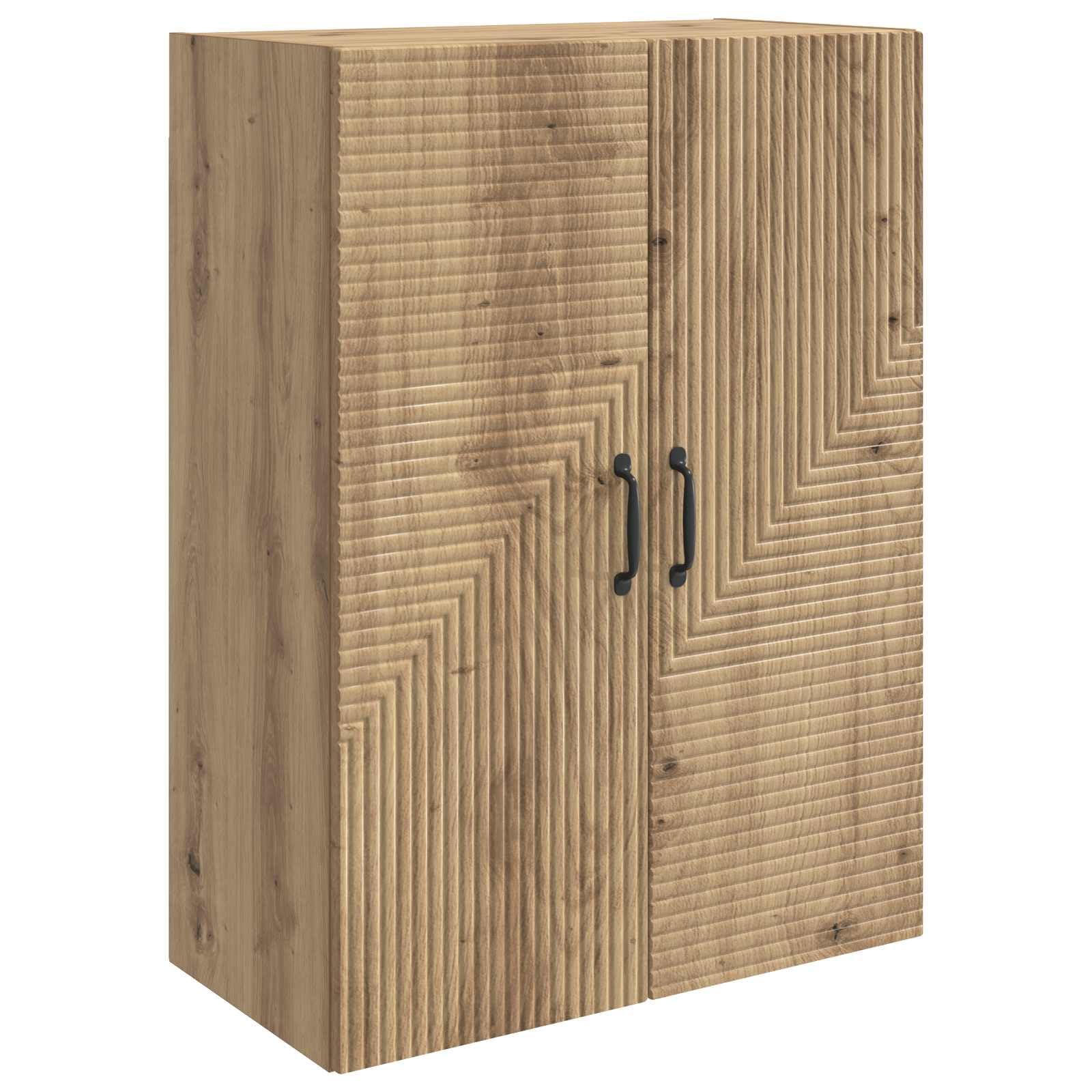 Armoire murale chêne Artisan 66cm suspendue à 2 portes
