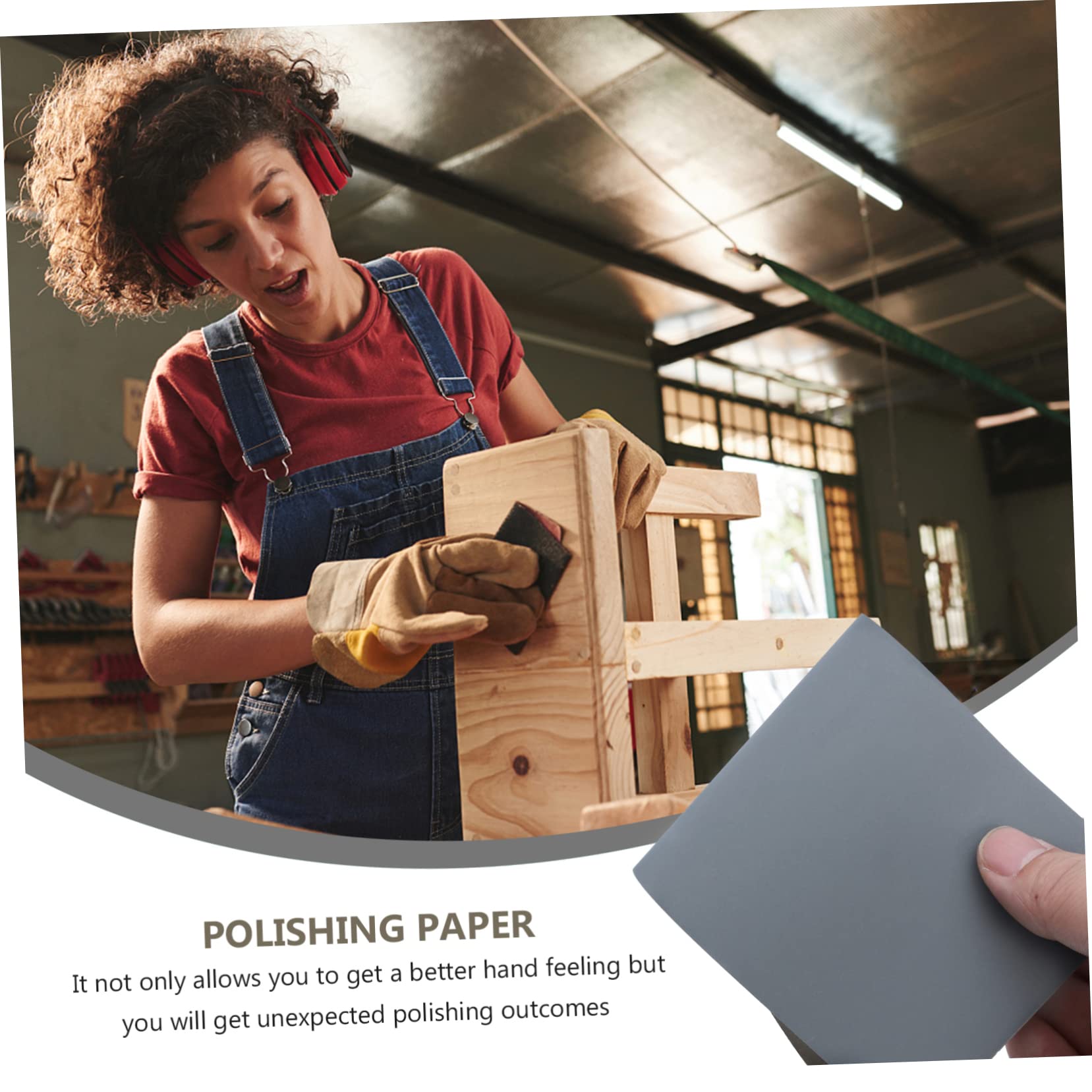Anneome 36 Fogli carta vetrata casuale gancio e abrasivi lucidatura carta abrasiva impermeabile levigatrice Sabbia falegnameria lavorazione legno polish auto Verniciatura legno