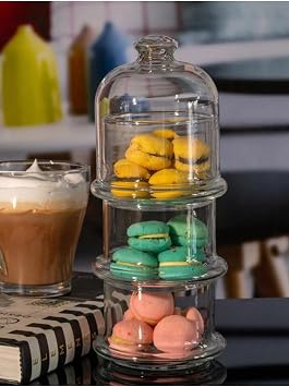 Pa abah e Villa Patisserie 3 Katl  Cam Drajelik  ekerlik Lokumluk,  effaf, Orta Boy