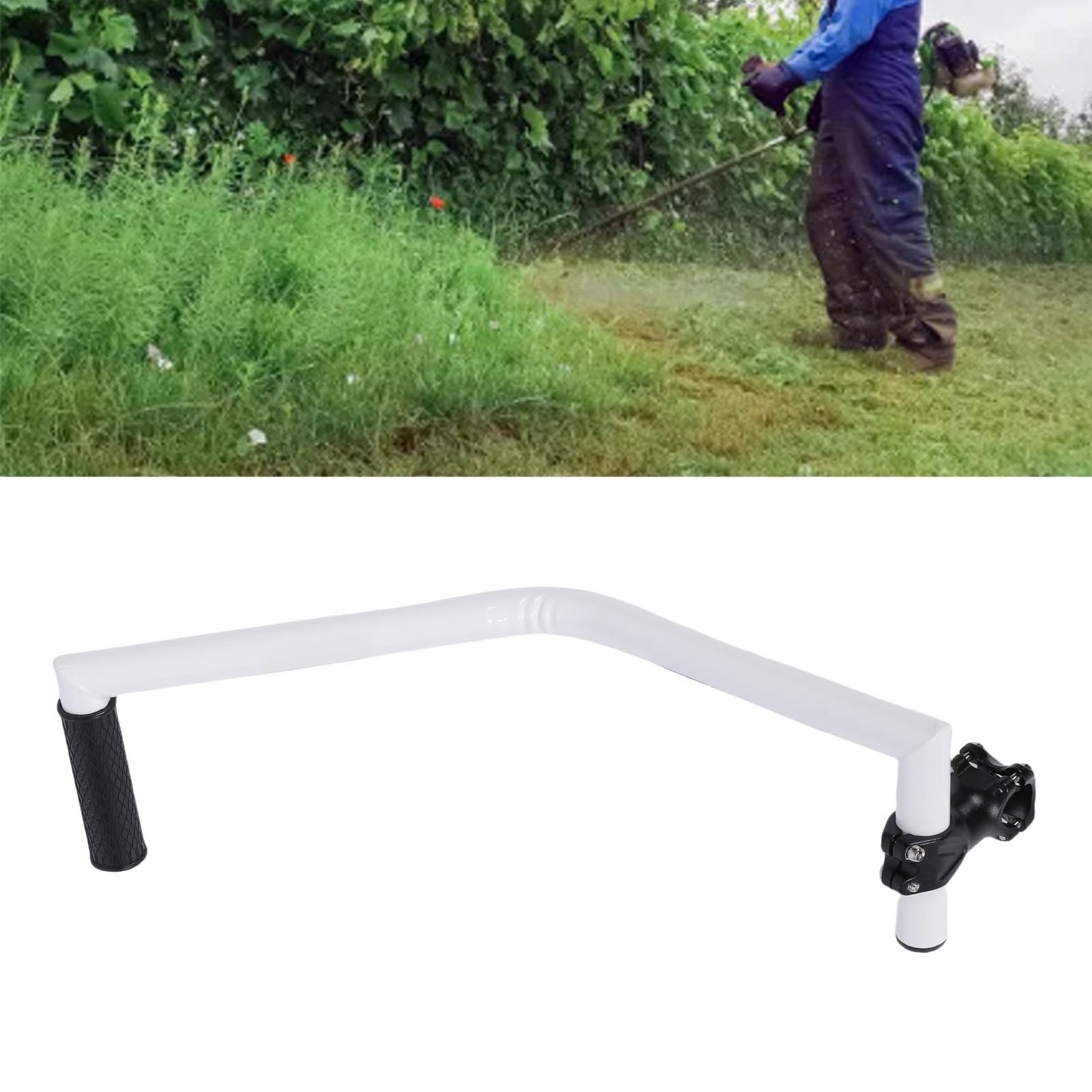 Brrnoo Impugnatura per Decespugliatore Impugnatura Ergonomica per Decespugliatore Accessorio per Decespugliatore per Prato Impugnatura per Decespugliatore per Prato per Cura del Prato