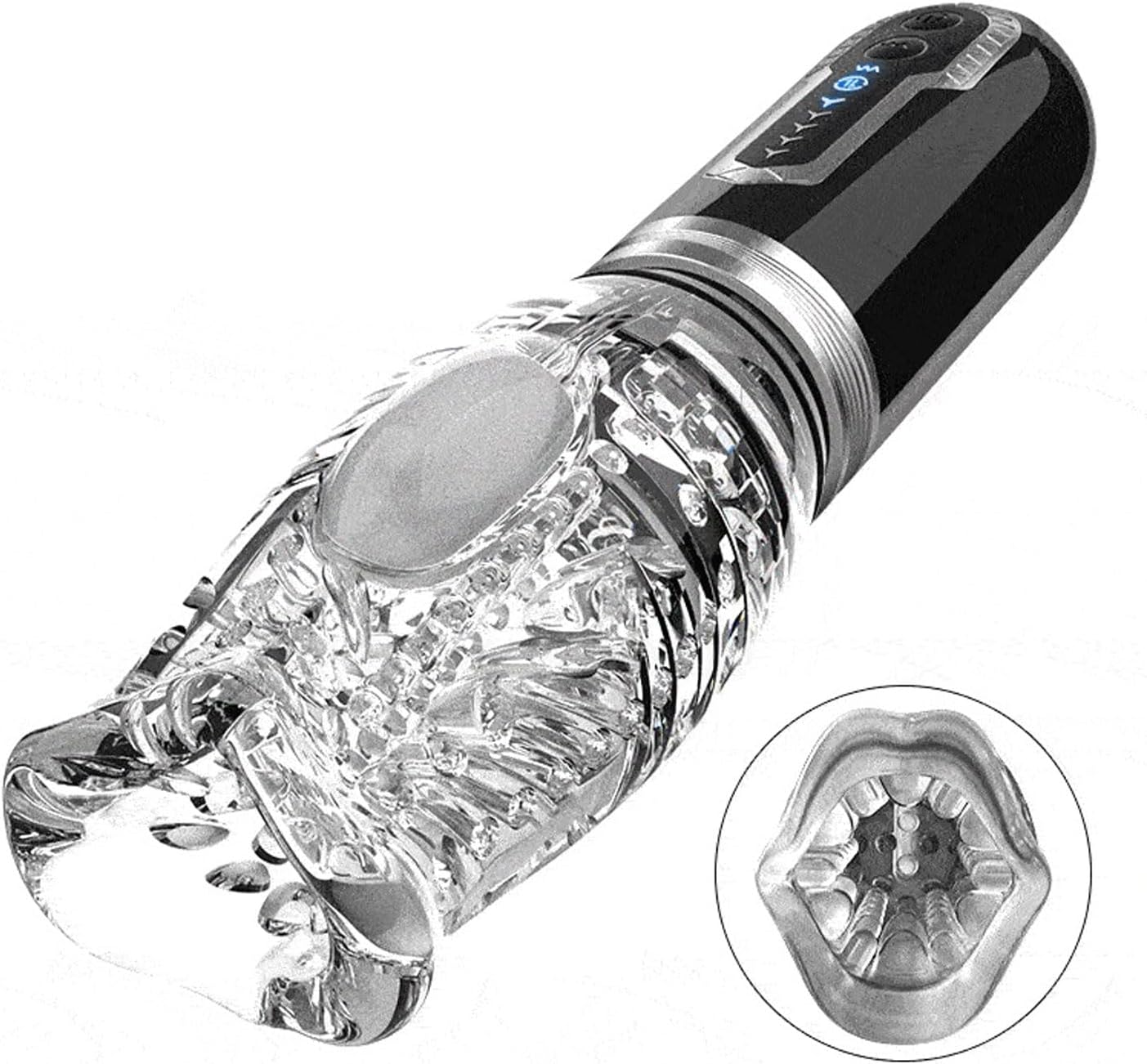 The Male Rose 3 Automatic Stroker for Men, 10 Vibrating + 5 Rotating Modes