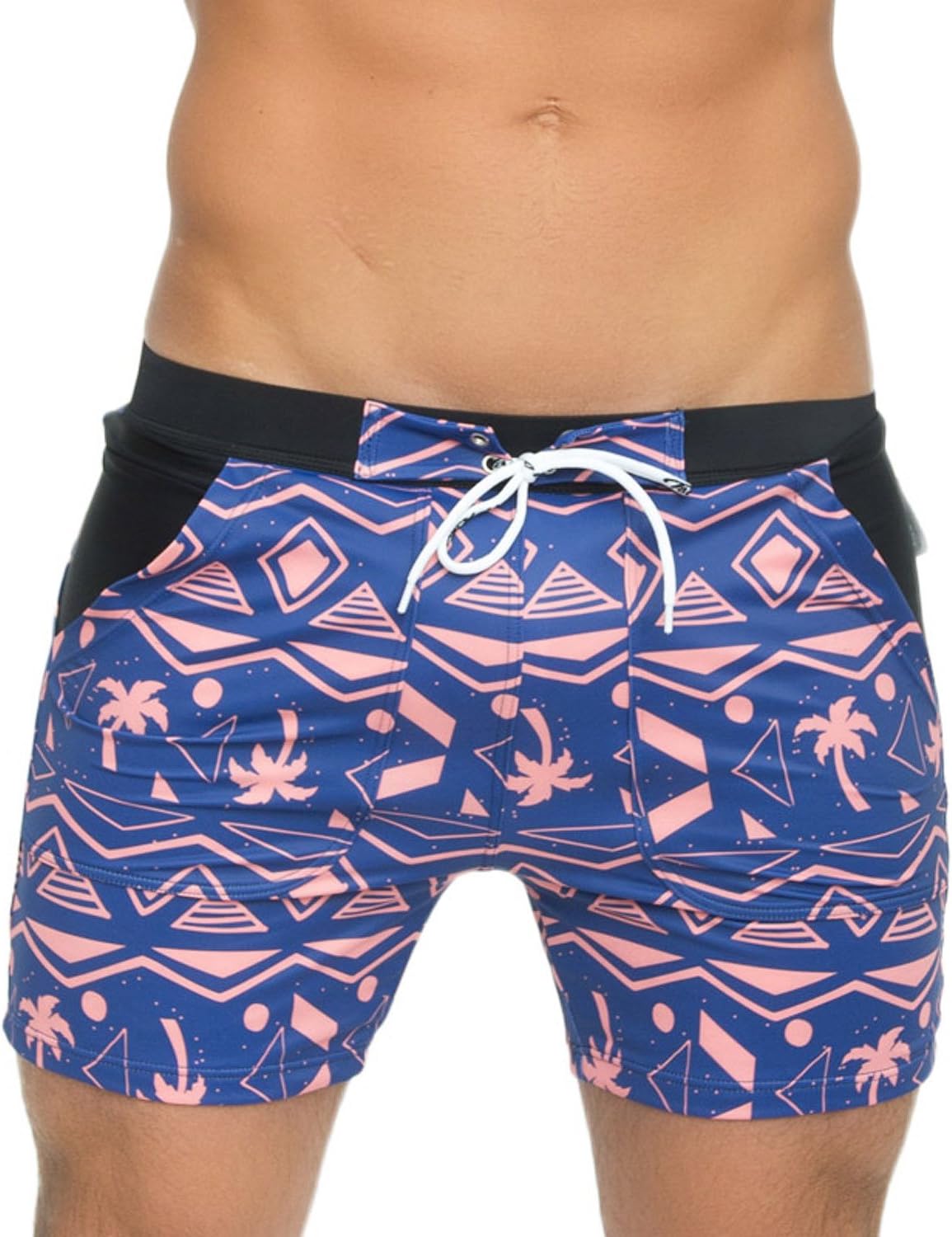 Taddlee Men Swimwear Long Basic Swimsuits Swim Surf Board Boxer Trunk Shorts XXL